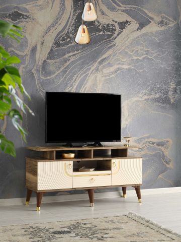 Art Raflı - 130 Cm Tv Sehpası