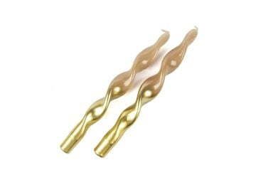 Gold Pembe 2li Mum 25cm