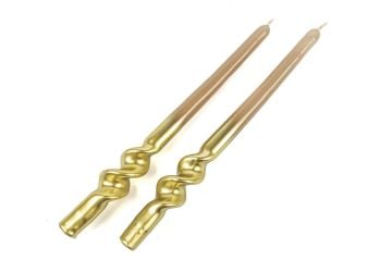 Gold Pembe 2li Mum 30cm