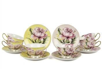 Larissa 6lı Çay Fincanı Seti 200cc