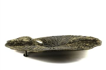 Bronz Nergis Yaprağı Duvar Süsü 56x56cm