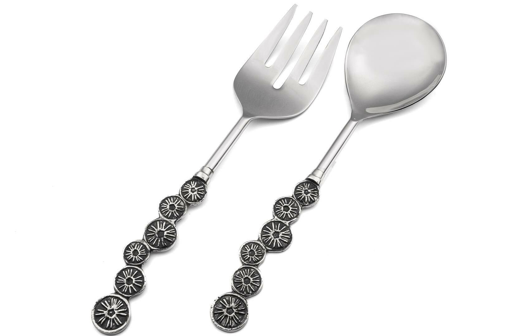 Gümüş 2li Salata Servis Seti