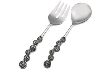 Gümüş 2li Salata Servis Seti