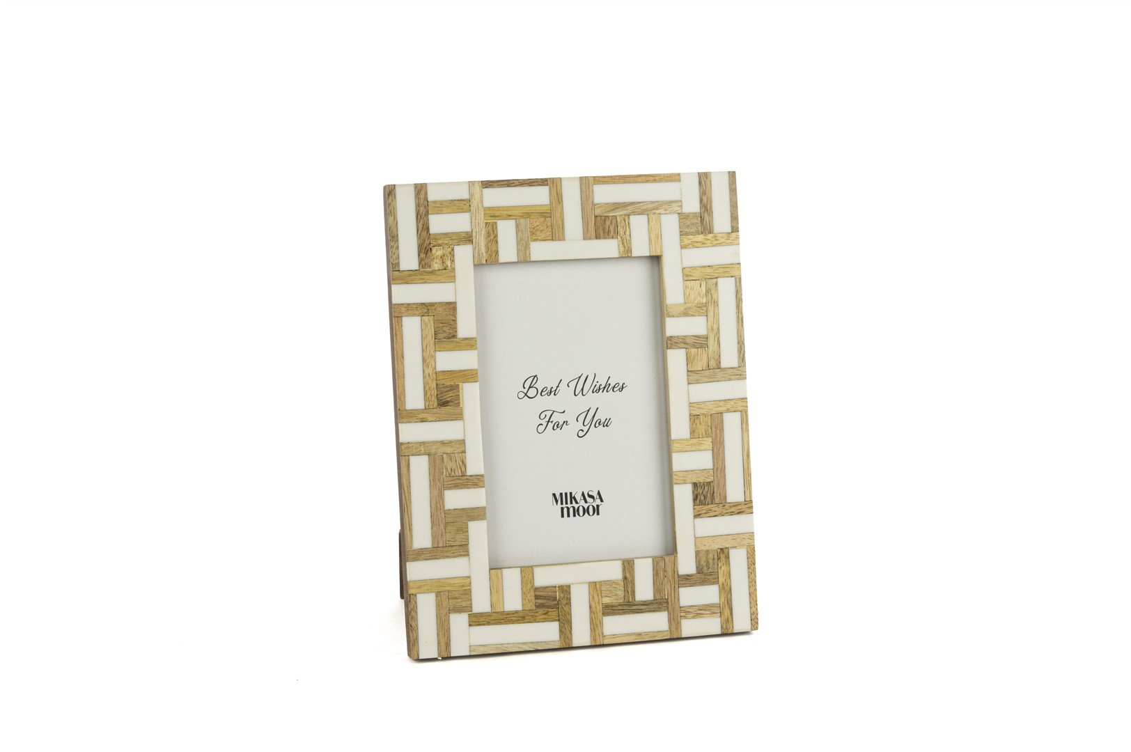 Ahşap Beyaz Çerçeve 22x17cm