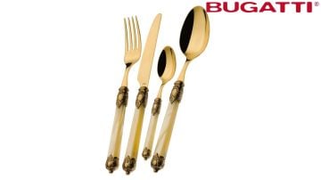BUGATTİ Gallery Gold 75 Parça Çatal Kaşık Bıçak Seti