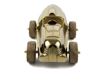 Gold Ahşaplı Dekoratif Araba 46x22x14cm