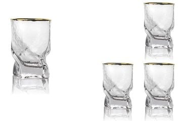 Twist Gold 4lü Meşrubat Bardağı 280ml