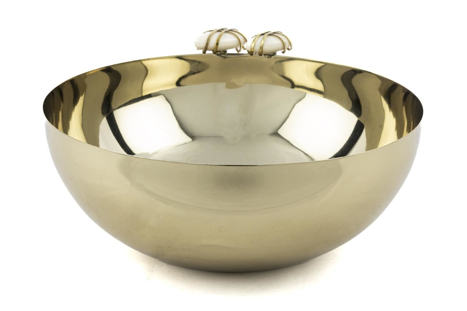 Pebble Gold Metal Kase 30x19cm