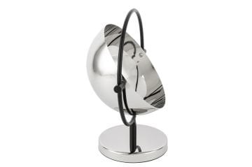 Silver Ayaklı Metal Kase 15x24cm