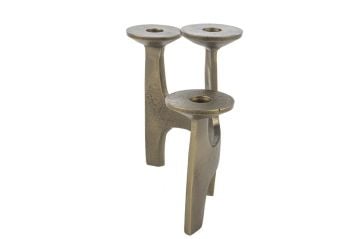 Gold 3lü Mumluk 28x13x21cm