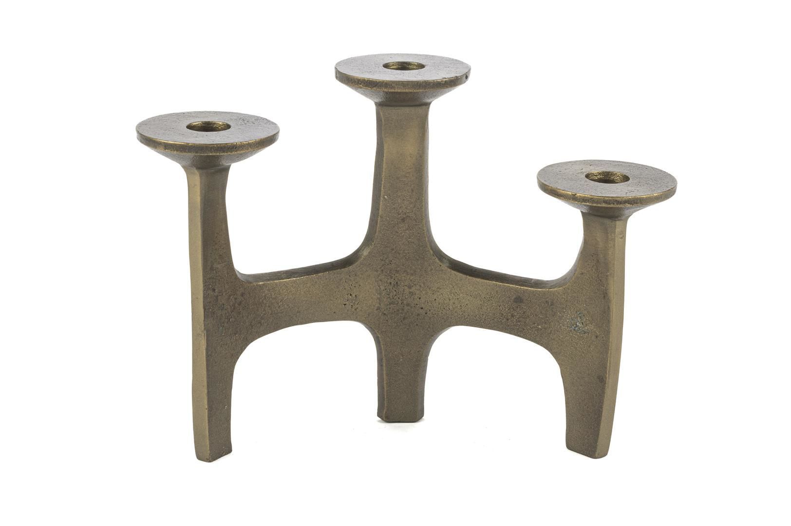 Gold 3lü Mumluk 28x13x21cm