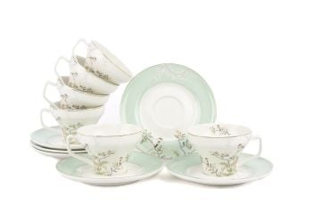 Bird Garden 6lı Kahve Fincanı Seti 90cc