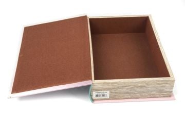 Pembe Yeşil Kitap Kutu 30x21x7cm