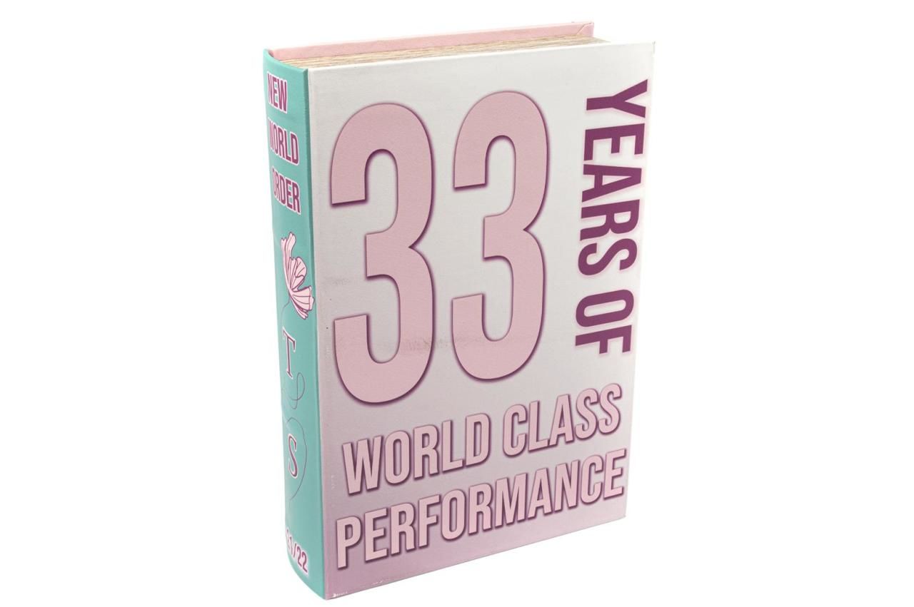 Pembe Yeşil Kitap Kutu 30x21x7cm