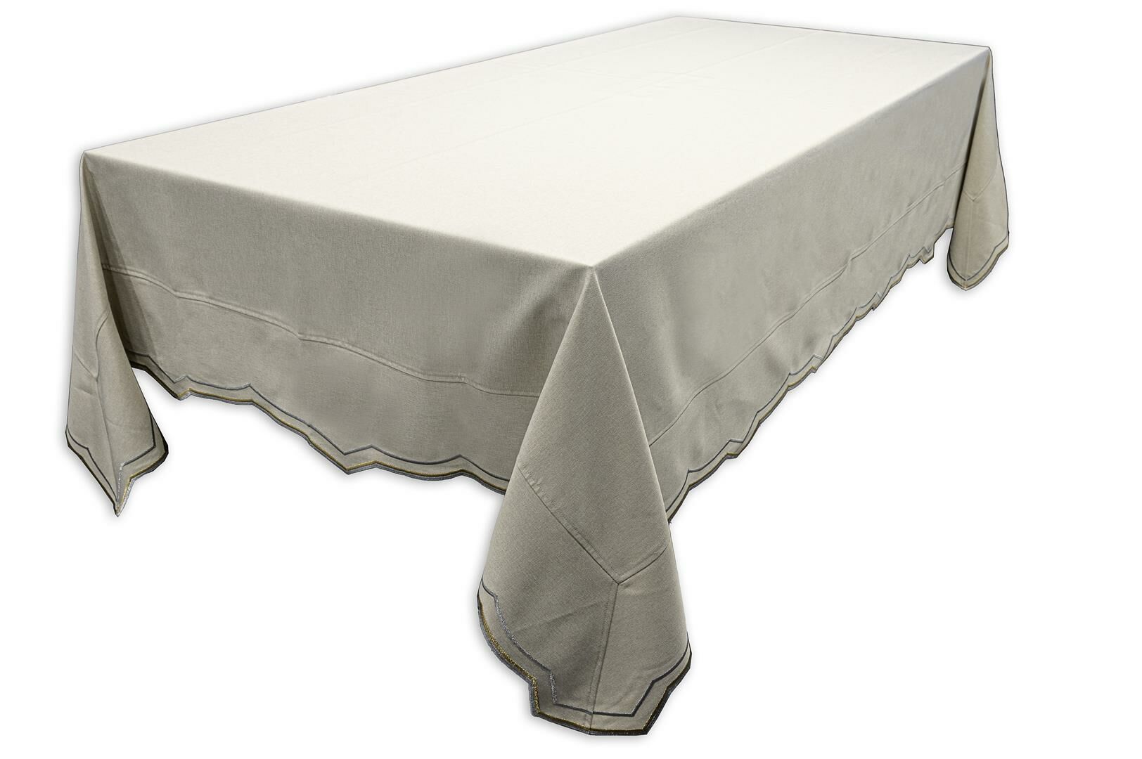 Carla Gümüş Altın Masa Örtüsü 180x280