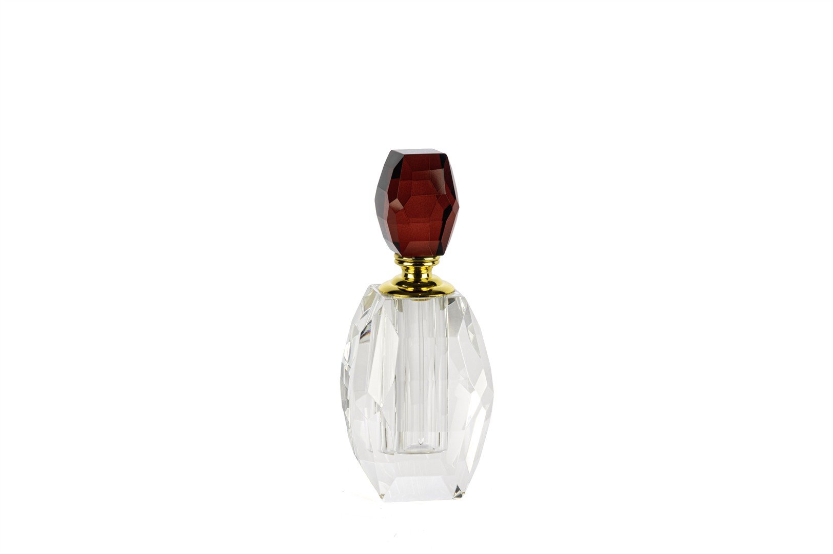Kristal Şeffaf Şişe 18x7cm