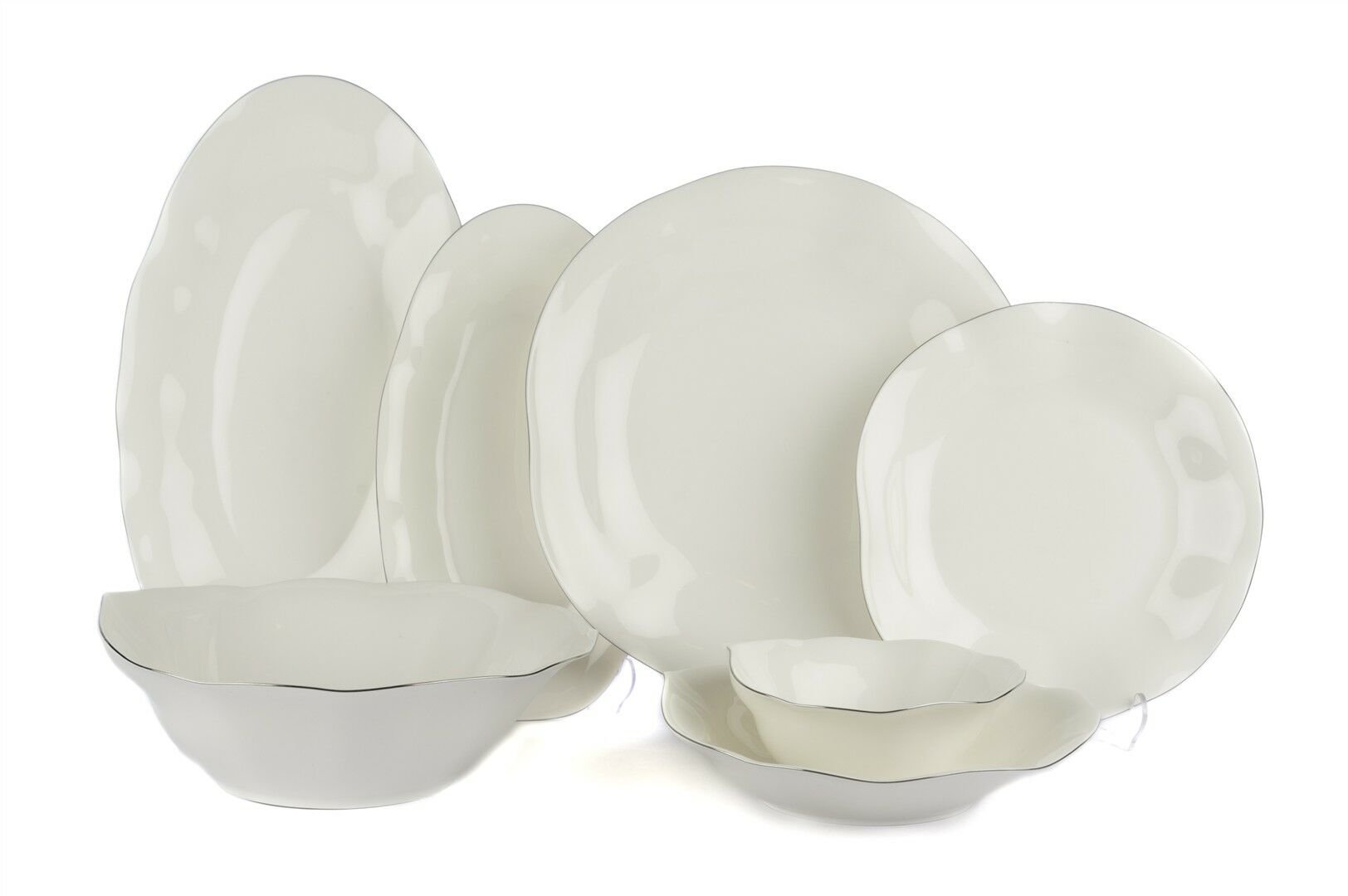 Silver New Wave 27 Parça Yemek Takımı