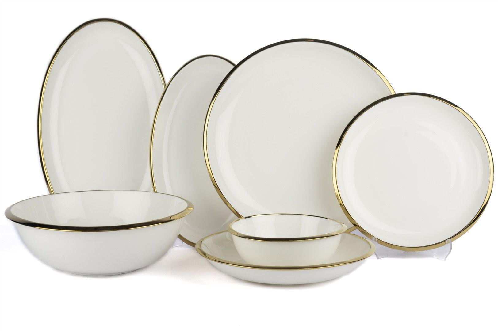 Gold Narrow 27 Parça Yemek Takımı