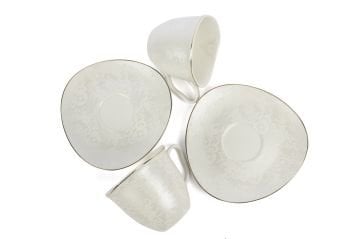 Pearl Mist 6lı Çay Fincan Seti 220cc