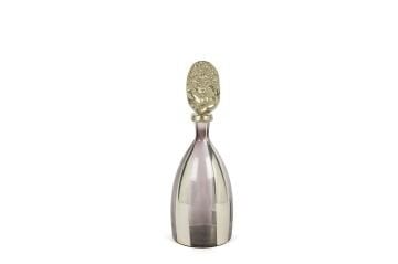 Şampanya Metali Gold Kapaklı Küp 46x15cm