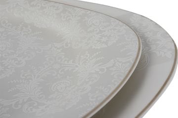 Pearl Mist 2li Oval Tabak 31cm 28cm