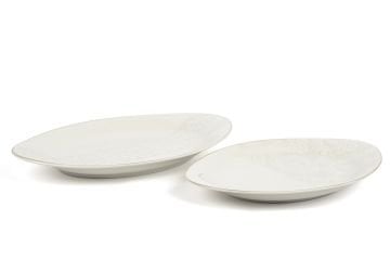 Pearl Mist 2li Oval Tabak 31cm 28cm