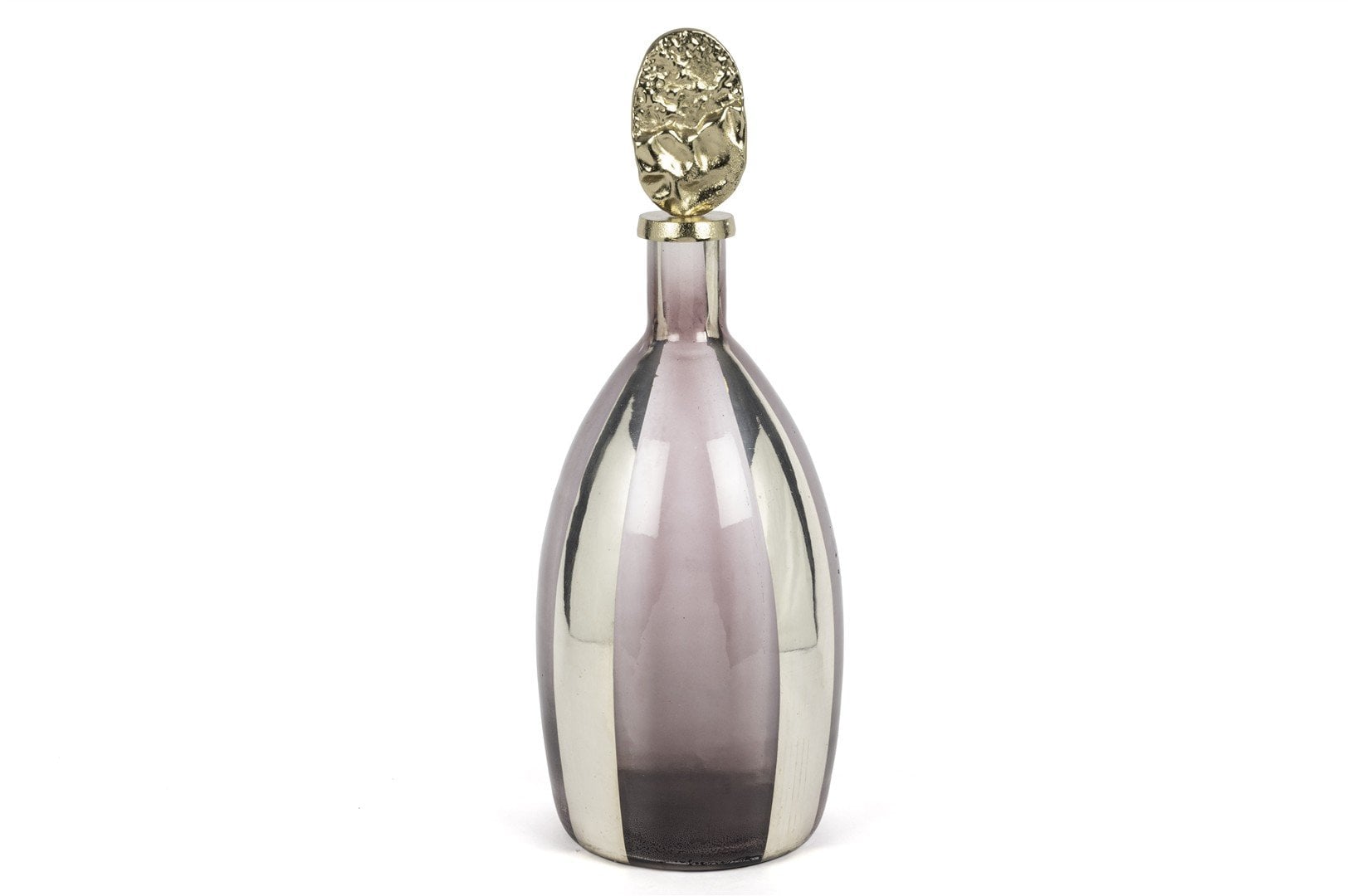 Şampanya Metaliı Gold Kapaklı Küp 57x23cm