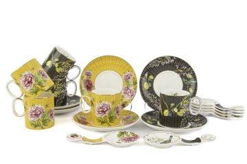 Karen 6lı Kahve Fincanı Seti 18 Parça 100cc