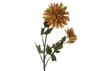 Krizantem Turuncu Yapay Çiçek 71cm