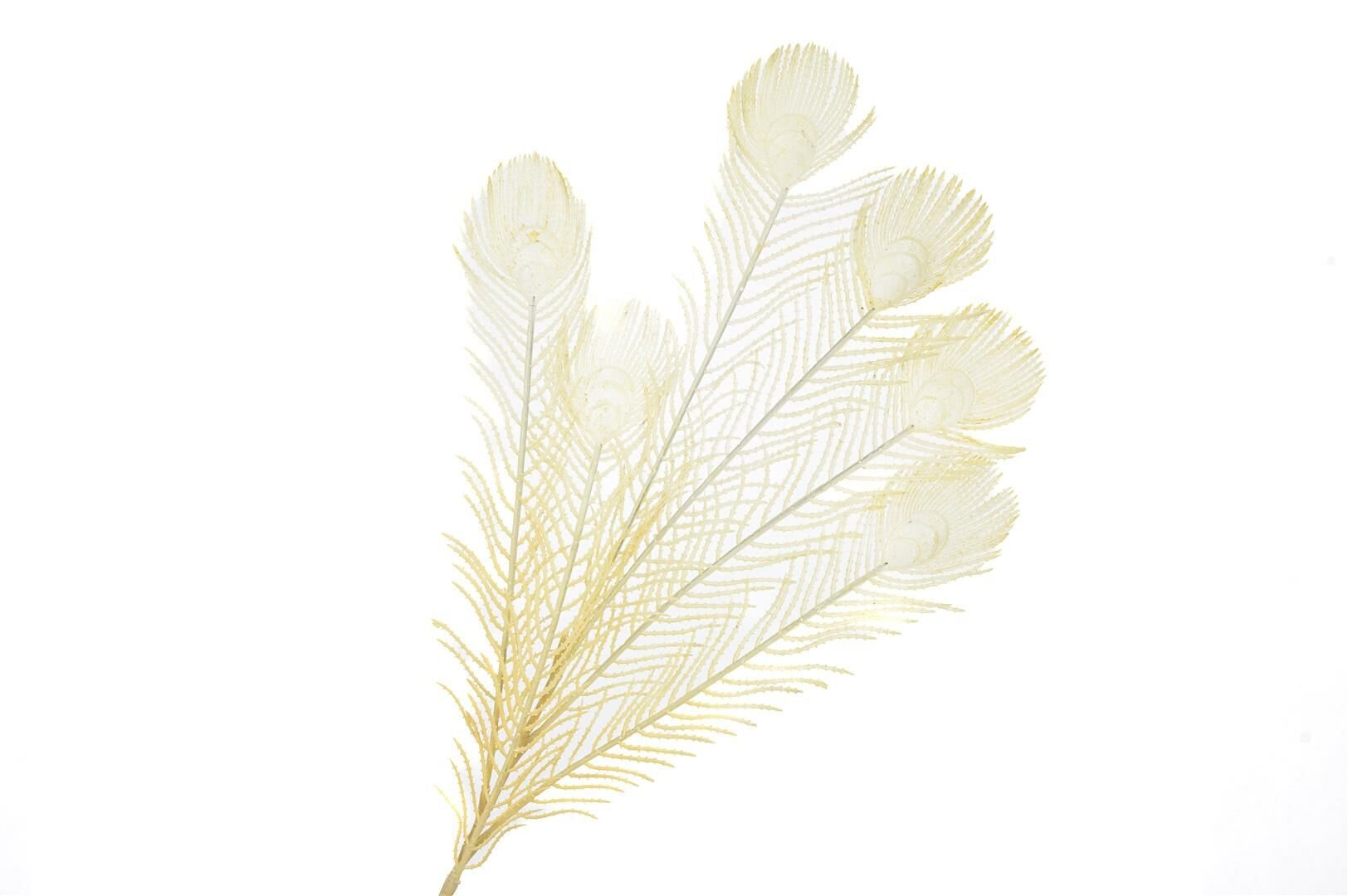 Plumy Krem Yapay Çiçek 75cm