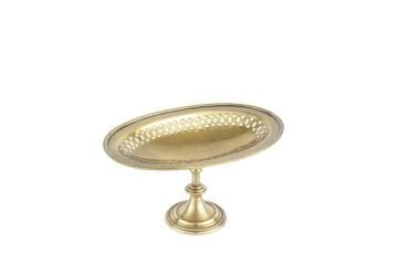 Bakır Antik Sunumluk 20x13x11cm