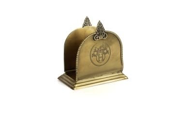 Horse Bakır Antik 13x14 Peçetelik