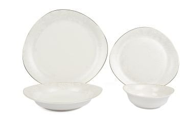 Pearl Mist Yemek Takımı 24 Parça