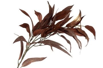 Bordo Simli Yapay Çiçek 108cm