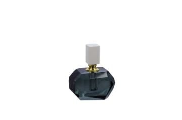 Kristal Yeni Mavi Opak Dekoratif Şişe 9x12cm