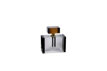 Kristal Amber Dekoratif Şişe 10x9x2cm