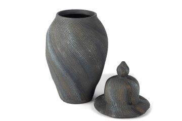 Mavi Gri Seramik Küp 43cm