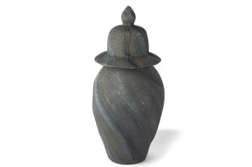 Mavi Gri Seramik Küp 43cm