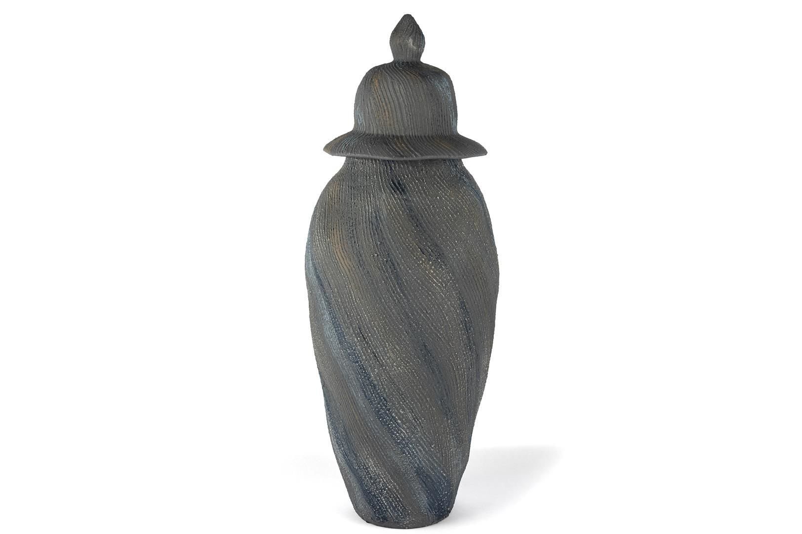Mavi Gri Seramik Küp 56cm