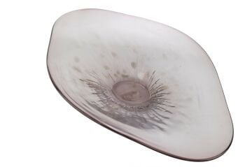 Pembe Cam Dek Tabak 61x34x10cm