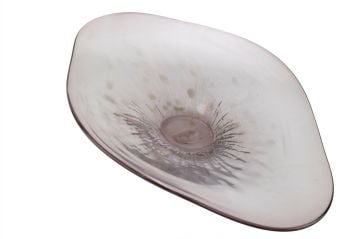 Pembe Cam Dek Tabak 61x34x10cm