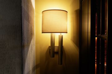 Mat Gold Metal Aplik 18x13x52cm