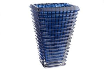 Mavi Cam Vazo 13x9x20cm