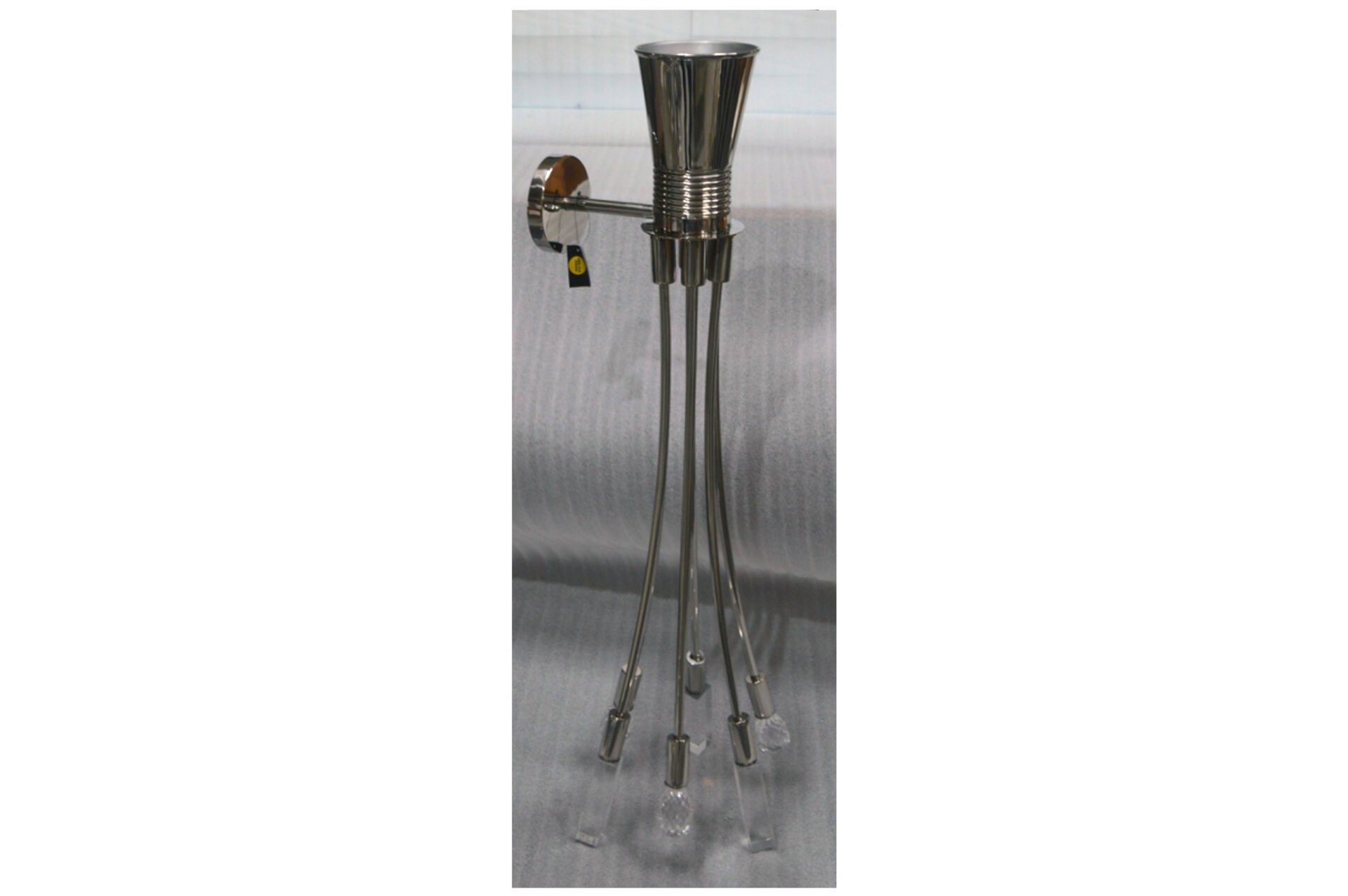 Gümüş Metal Aplik 29x26x112cm