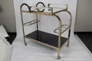 Gold Cam Servis Masası 83x45x88cm