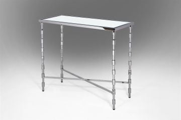 Aynalı Metal Ayaklı Konsol 98x41x84cm