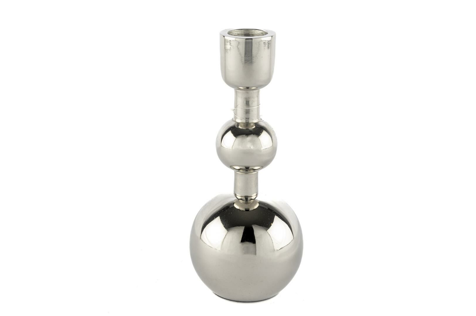 Gümüş Top Mumluk 16cm