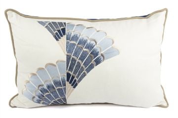 Ariel Krem Deniz Kabuğu 40x60 Yastık Kırlent