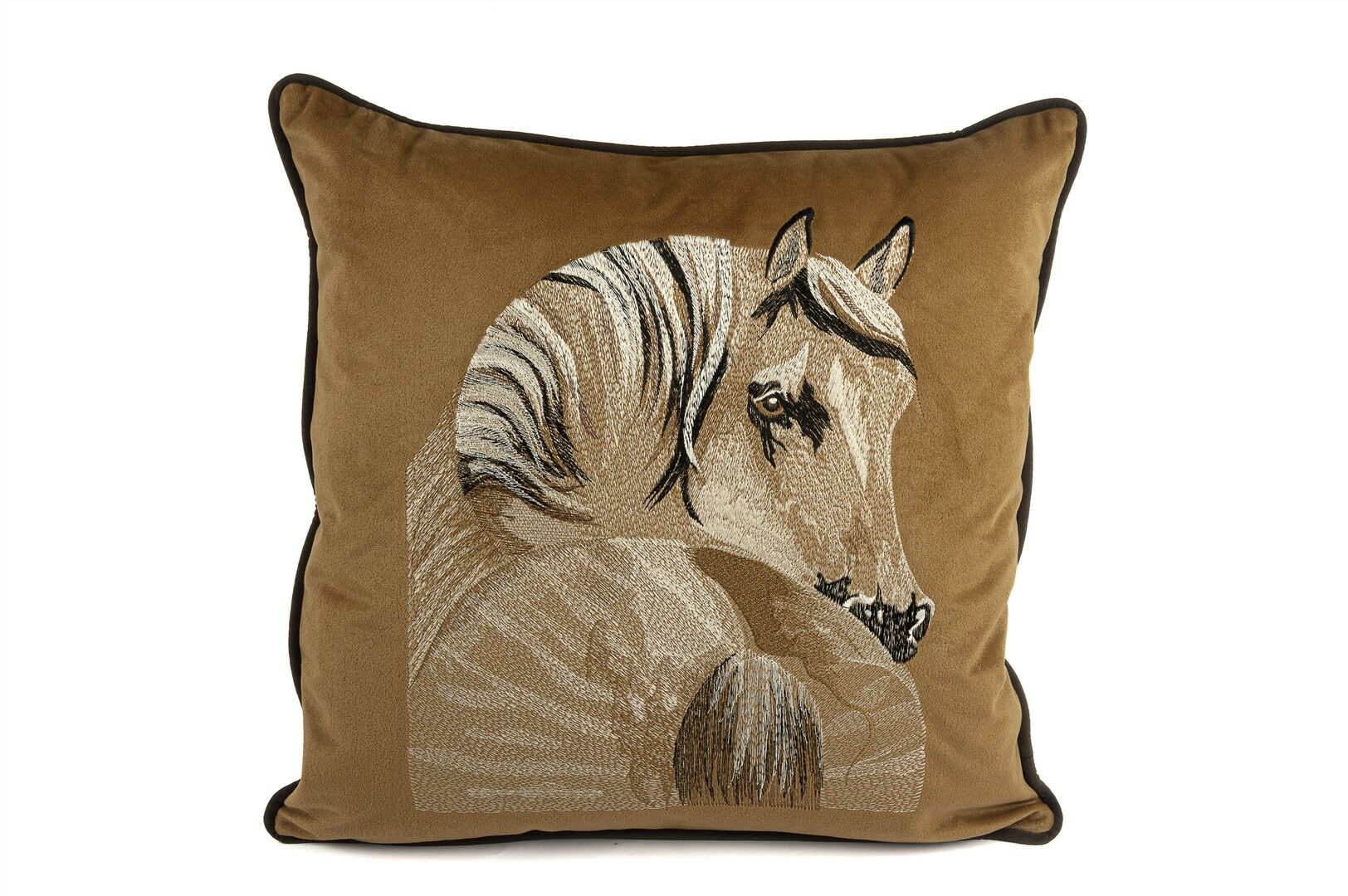 Pegasus 50x50 At Nakışlı Yastık Kırlent