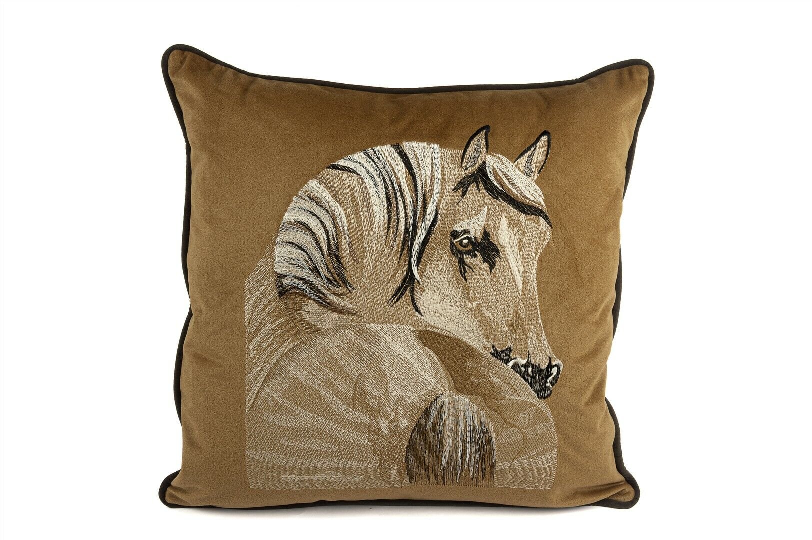 Pegasus 50x50 At Nakışlı Yastık Kırlent